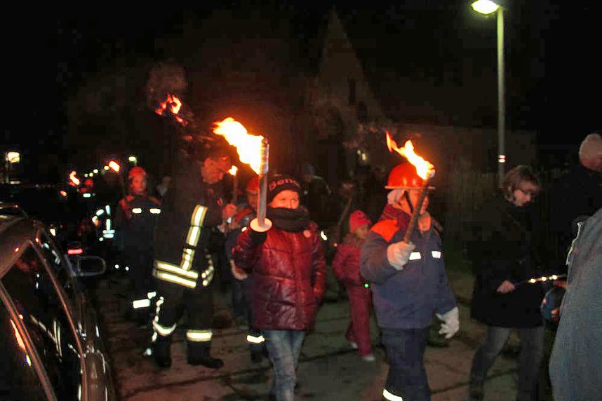 Martinsfeier mit Umzug