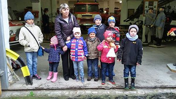 Kita Kids vom Kindernest auf "kuhler" Entdeckertour!