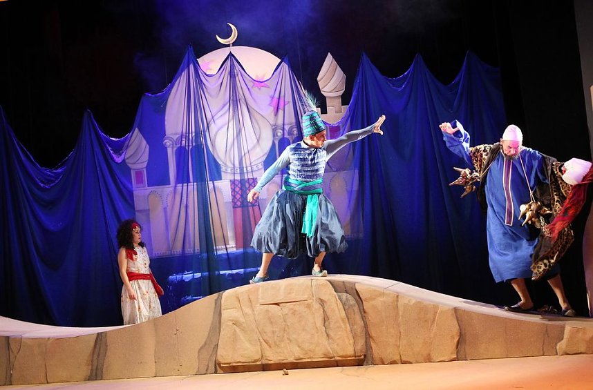 Aladin und die Wunderlampe in der Premiere