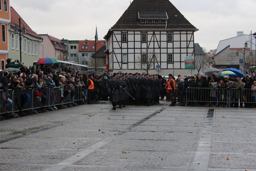 &Ouml;ffentliche Vereidigung in Sondershausen