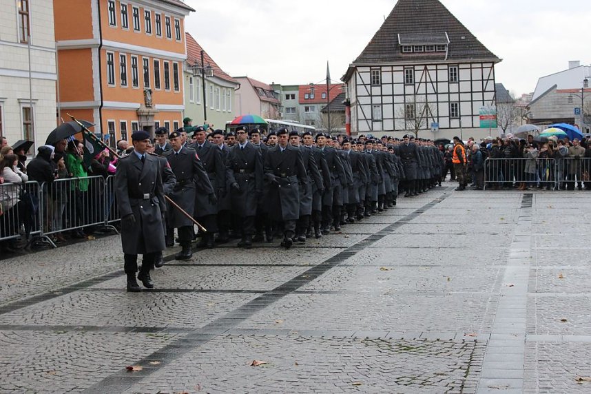 &Ouml;ffentliche Vereidigung in Sondershausen