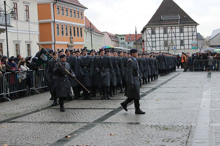 &Ouml;ffentliche Vereidigung in Sondershausen