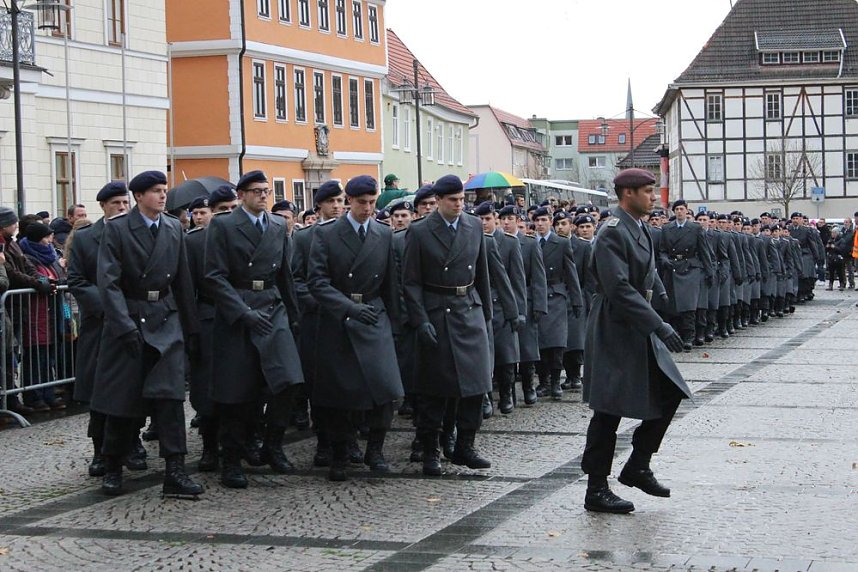 &Ouml;ffentliche Vereidigung in Sondershausen