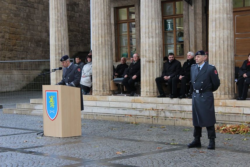 &Ouml;ffentliche Vereidigung in Sondershausen