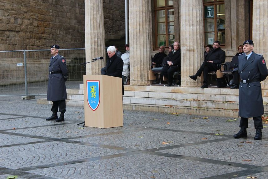 &Ouml;ffentliche Vereidigung in Sondershausen