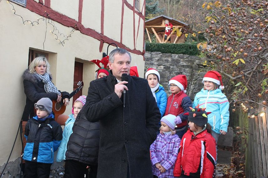 Der Weihnachtsmann kam nach Jechaburg