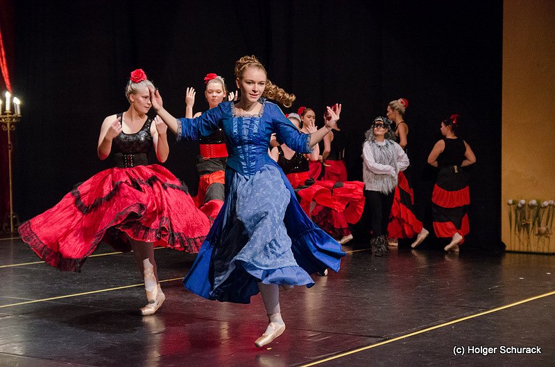 Die Sch&ouml;ne und das Biest ein Ballettm&auml;rchen.