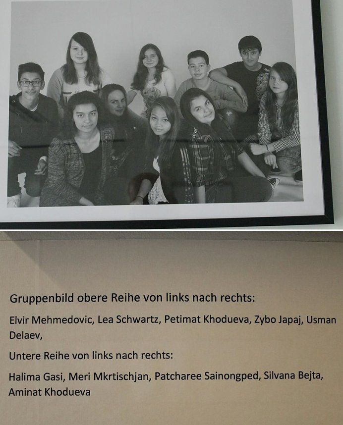 Fotodialog � Portrait mit Wort