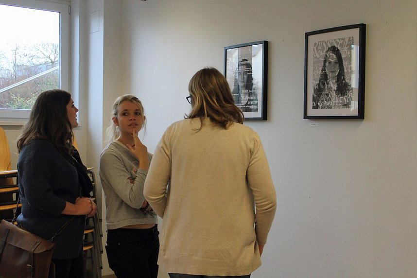 Fotodialog � Portrait mit Wort