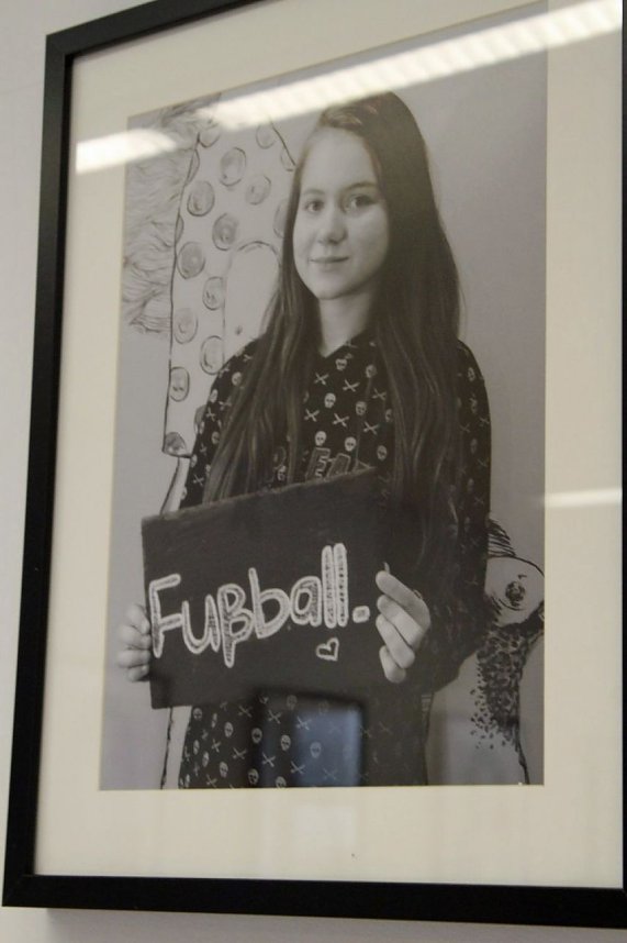 Fotodialog � Portrait mit Wort