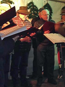 Weihnachtssingen in Clingen