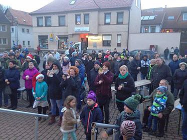 Weihnachtssingen in Clingen