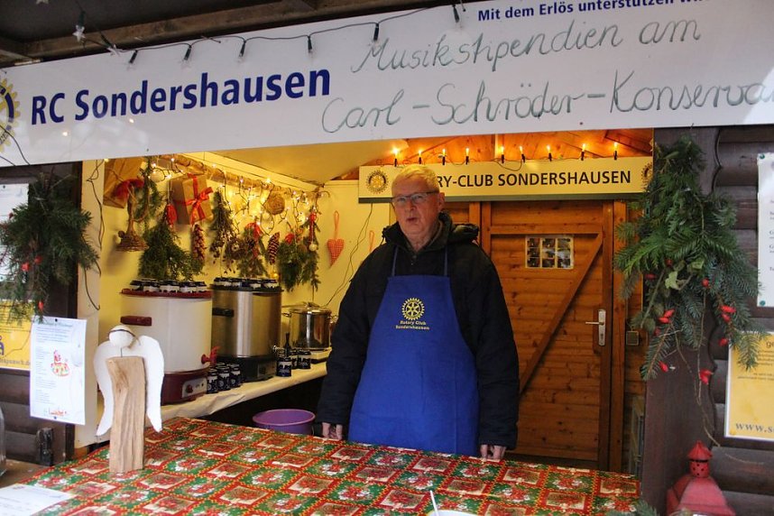 Weihnachtsmarkt Sondershausen er&ouml;ffnet
