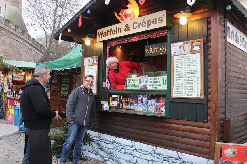 Weihnachtsmarkt Sondershausen er&ouml;ffnet