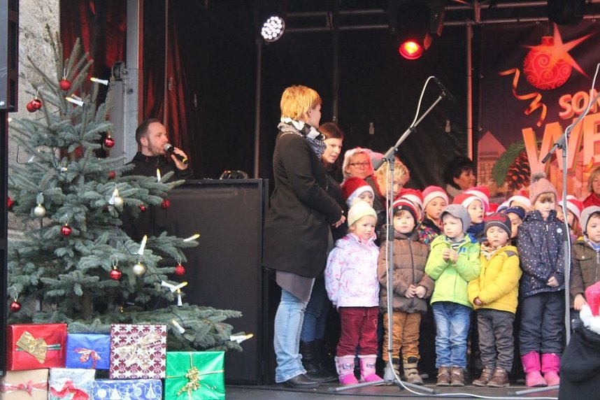 Weihnachtsmarkt Sondershausen er&ouml;ffnet