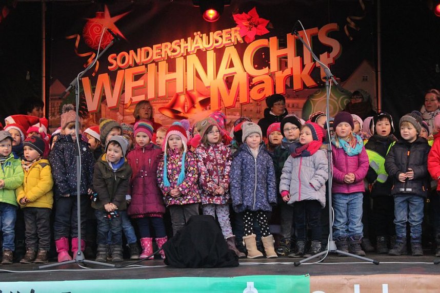 Weihnachtsmarkt Sondershausen er&ouml;ffnet