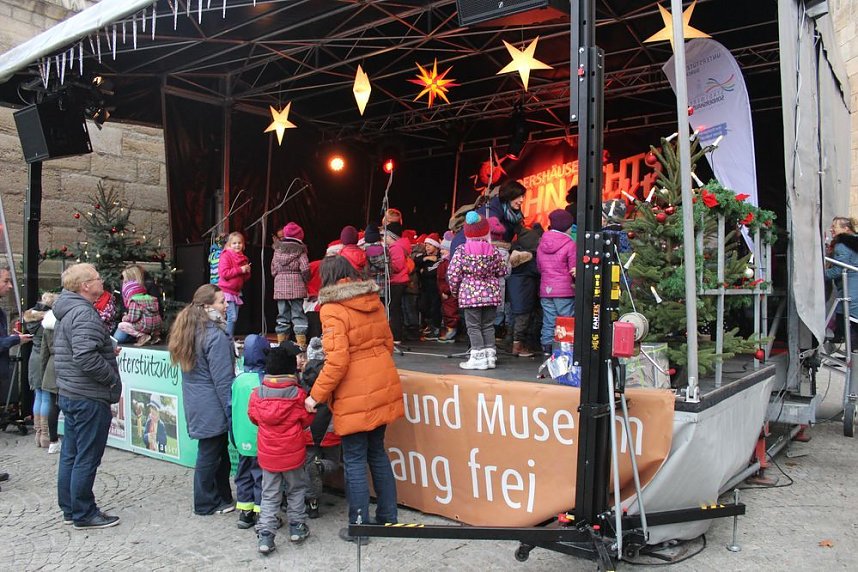 Weihnachtsmarkt Sondershausen er&ouml;ffnet