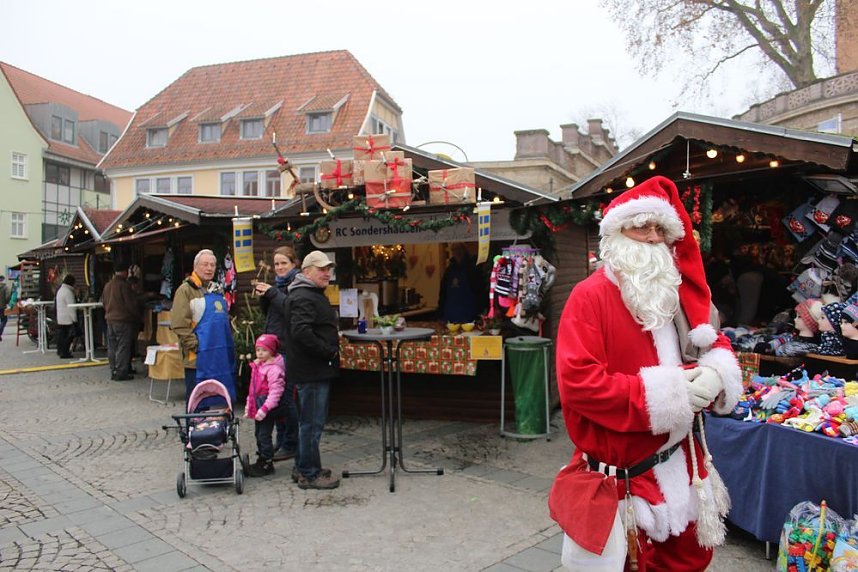 Weihnachtsmarkt Sondershausen er&ouml;ffnet