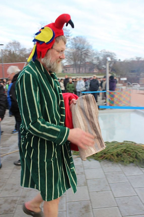 Besuchermagnet Eisbaden