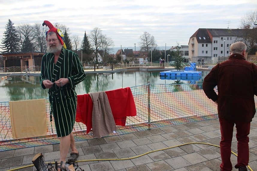 Besuchermagnet Eisbaden