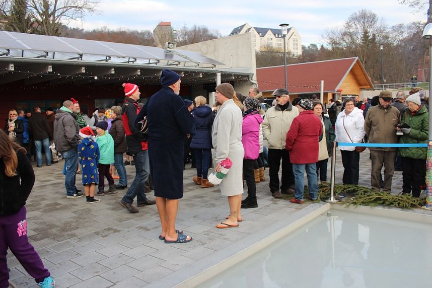 Besuchermagnet Eisbaden