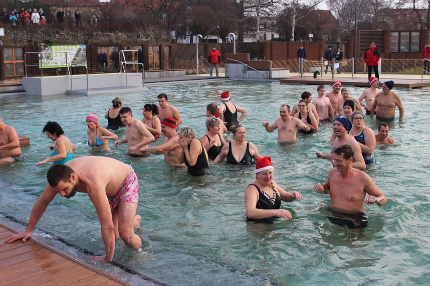 Besuchermagnet Eisbaden