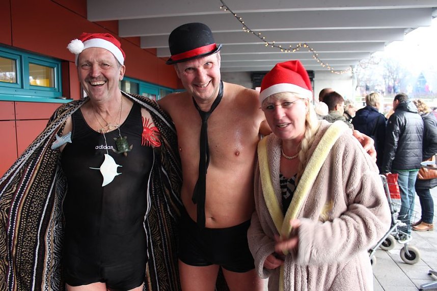 Besuchermagnet Eisbaden