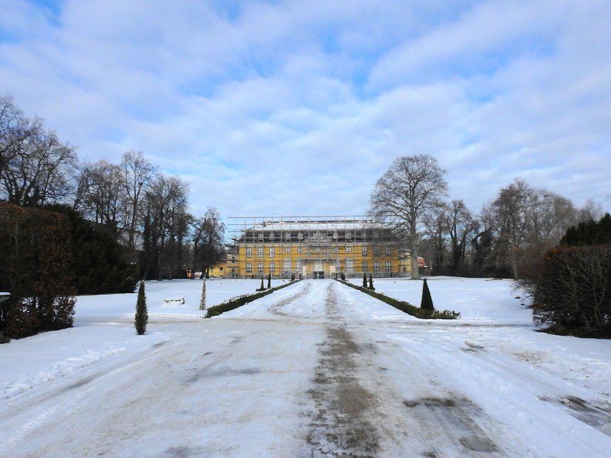 Peter Blei unterwegs - Schloss Mosigkau