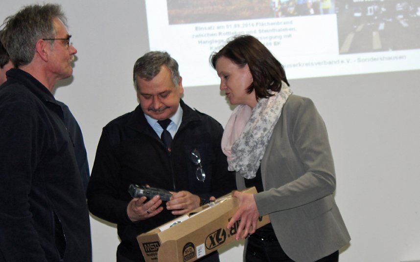 Landr&auml;tin traf sich mit KatSchutz-Vertretern