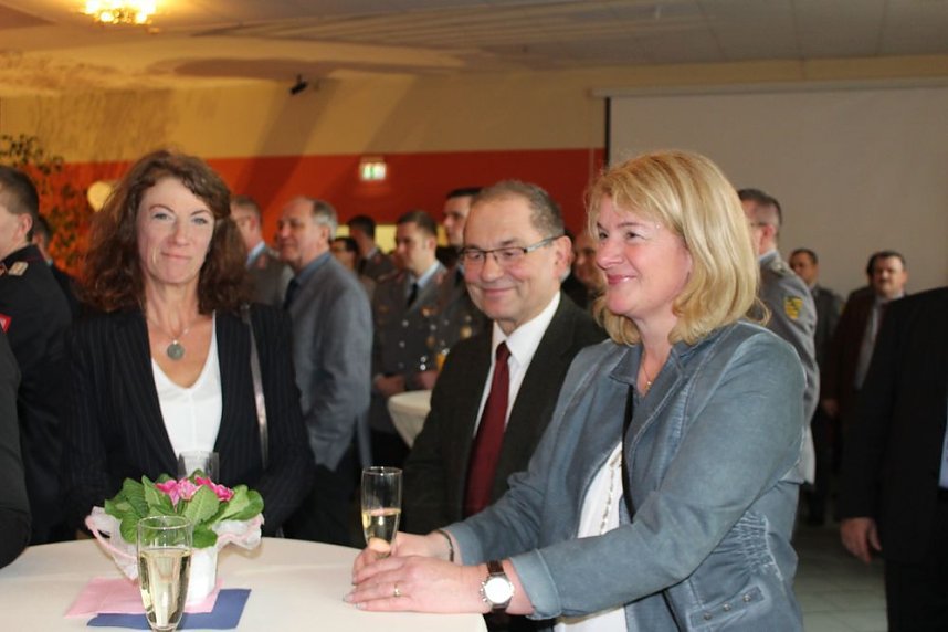 Mit dem "Mammut zum Neujahrsempfang