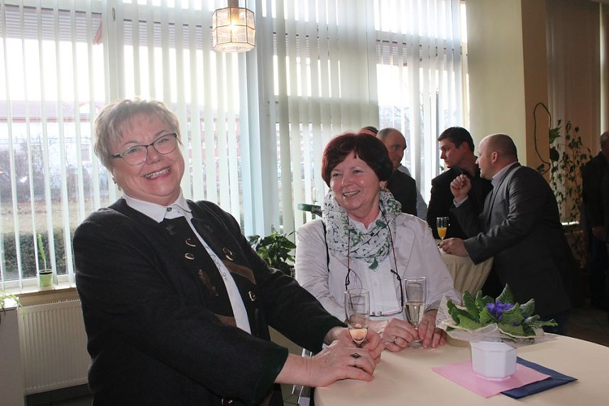 Mit dem "Mammut zum Neujahrsempfang