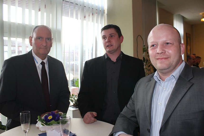 Mit dem "Mammut zum Neujahrsempfang