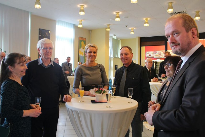 Mit dem "Mammut zum Neujahrsempfang