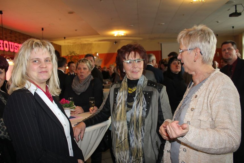 Mit dem "Mammut zum Neujahrsempfang