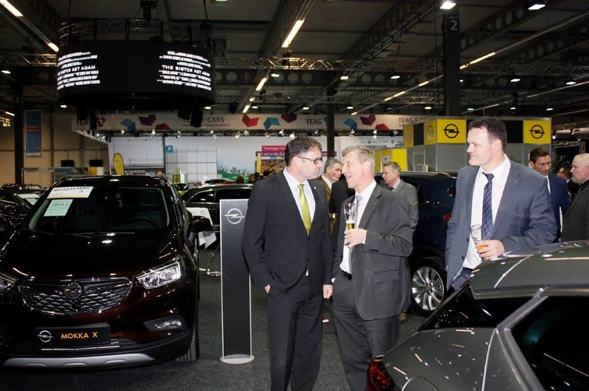 10. Erfurter Automobilmesse er&ouml;ffnet