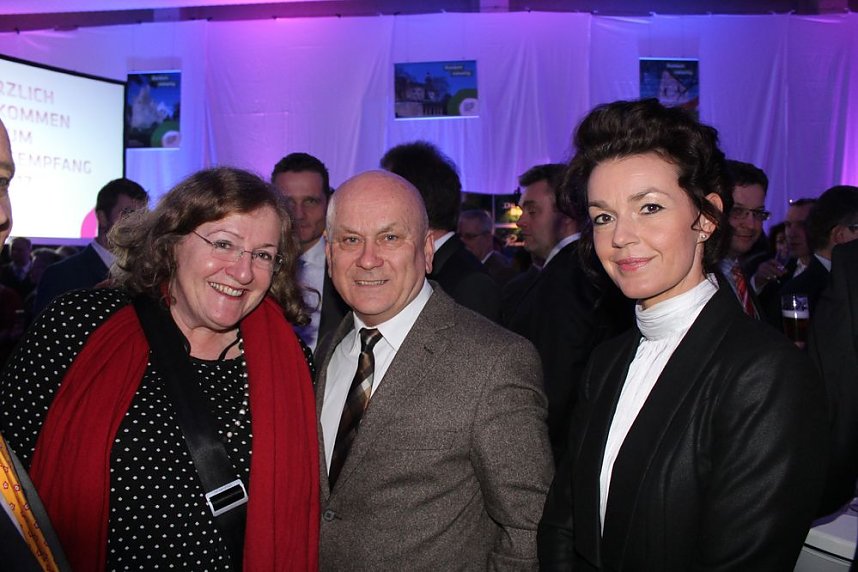 Wer ist denn beim Neujahrsempfang so dabei?