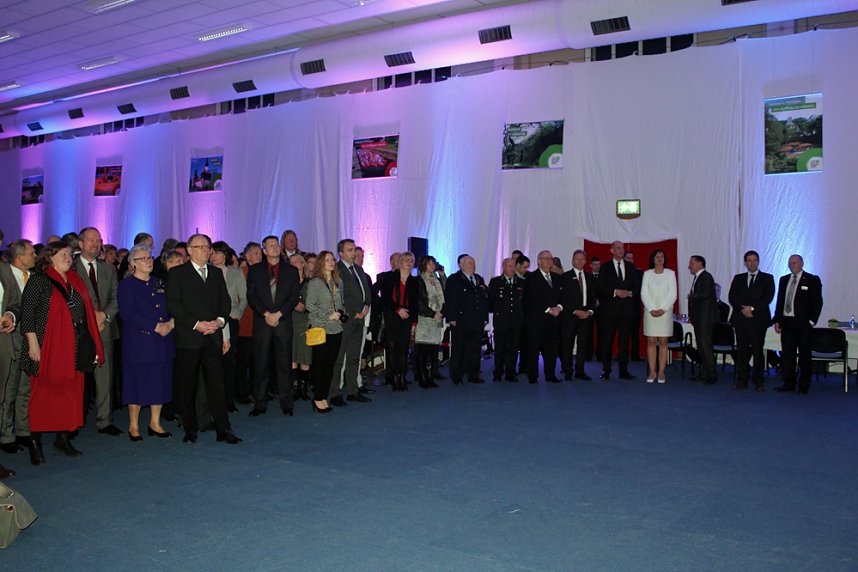 Massenandrang beim Neujahrsempfang