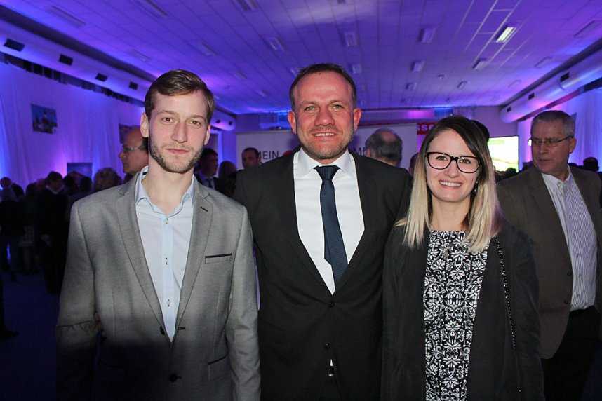 Massenandrang beim Neujahrsempfang