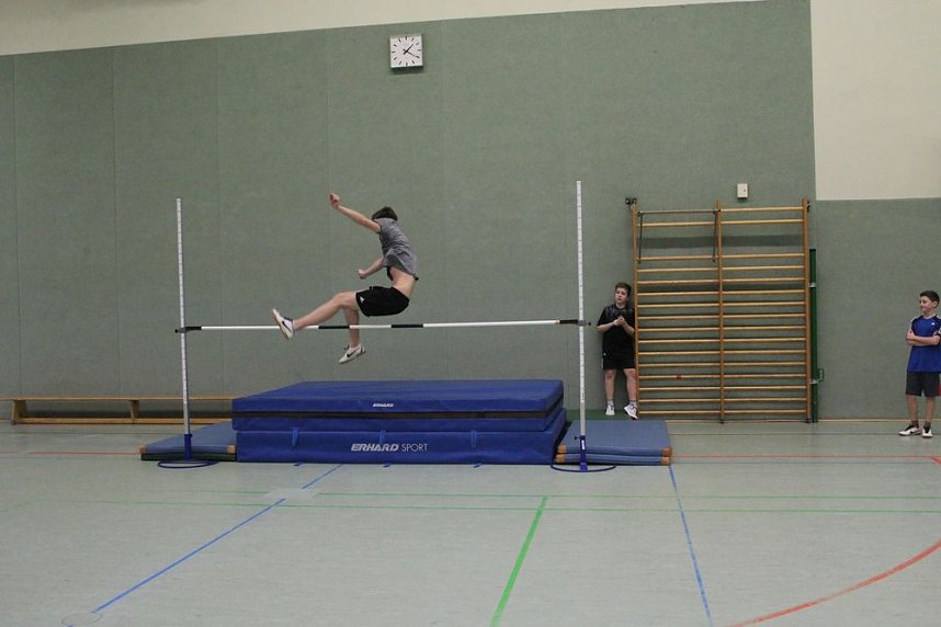 Hochsprung mit Musik