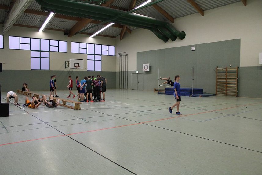 Hochsprung mit Musik