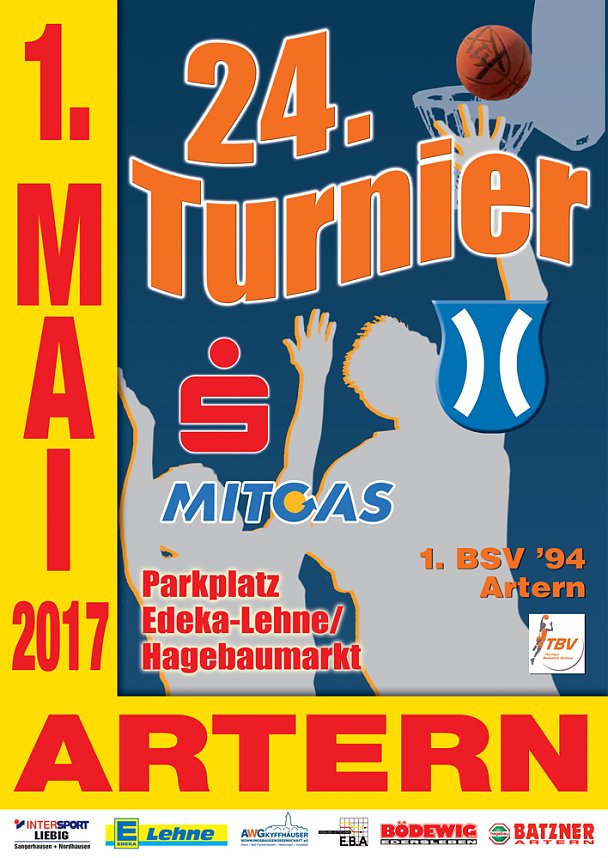 Wieder Streetbasketball-Turnier