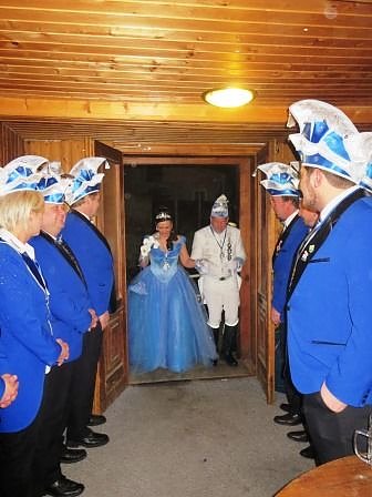 Seit 65 Jahren in Narrenhand, unser Blau-Wei&szlig;es Bebraland