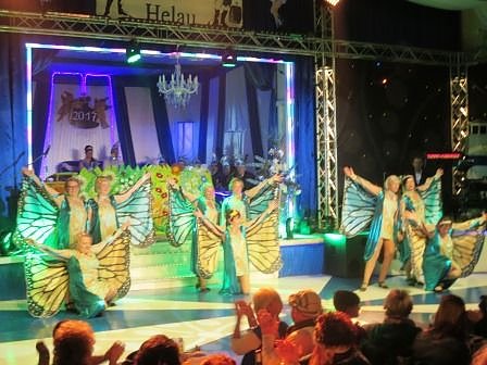 Seit 65 Jahren in Narrenhand, unser Blau-Wei&szlig;es Bebraland