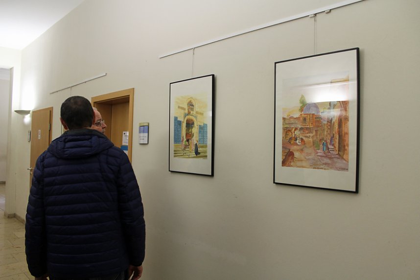 Syrischer Maler stellt in Sondershausen aus