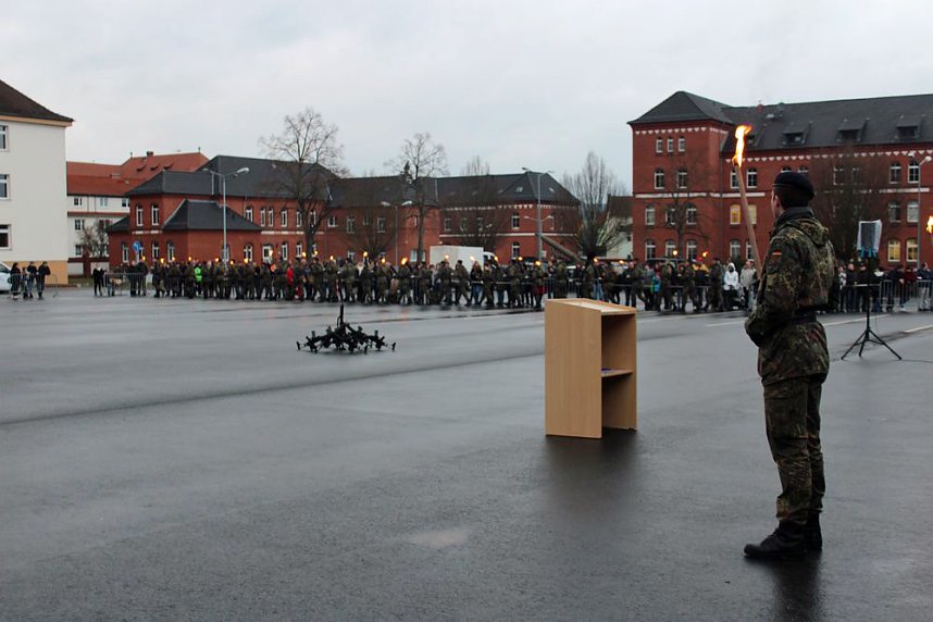 Wieder Lehrgangsteilnehmer vereidigt