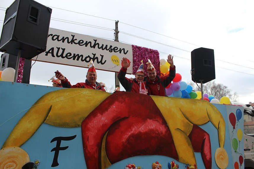 Narren mit Vorschlag zur Gebietsreform