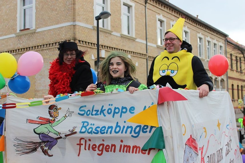 Narren mit Vorschlag zur Gebietsreform