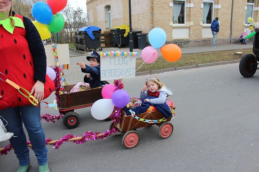 Narren mit Vorschlag zur Gebietsreform