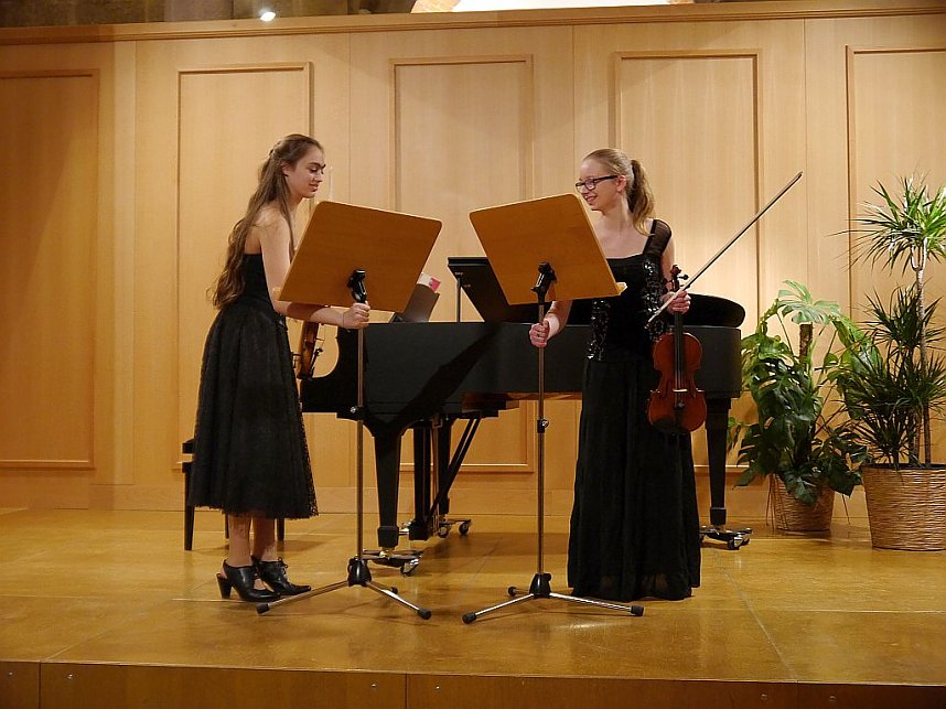 Violinenkonzert mit Klavier