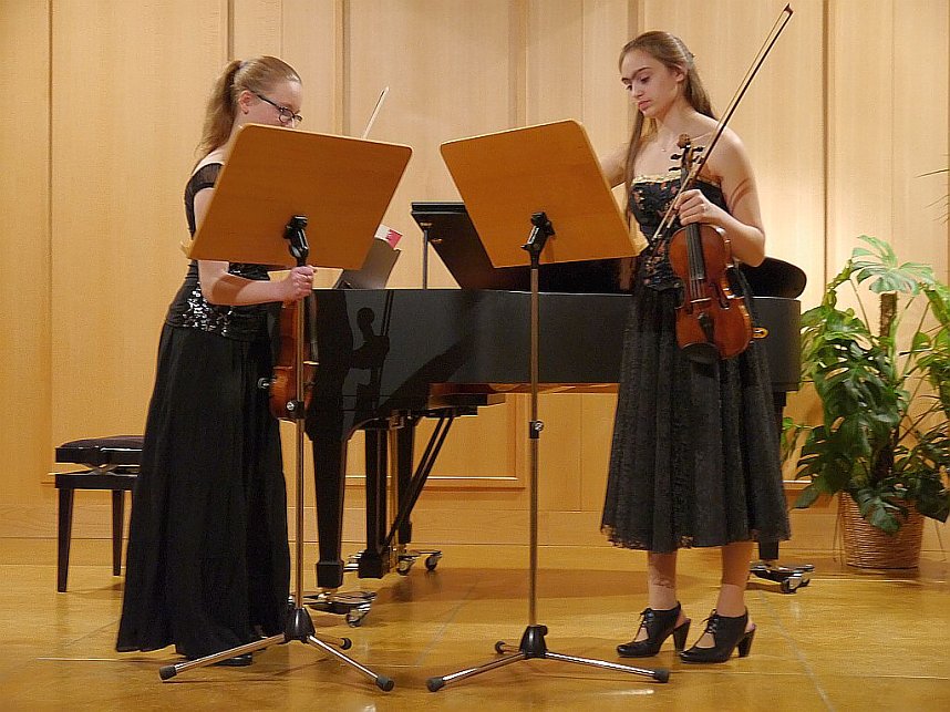 Violinenkonzert mit Klavier